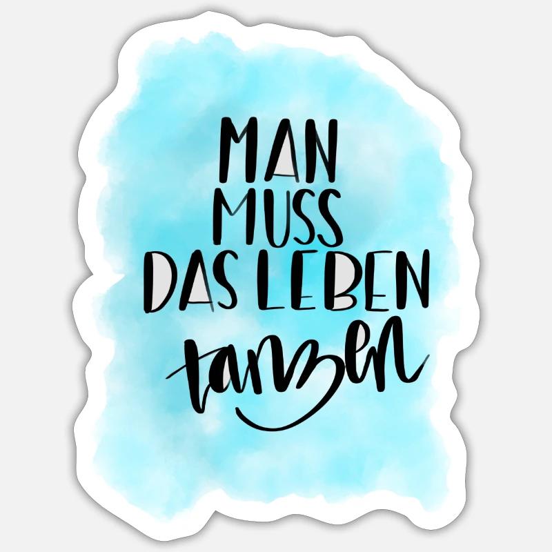 Sticker Größe S (10 x 10 cm) - 