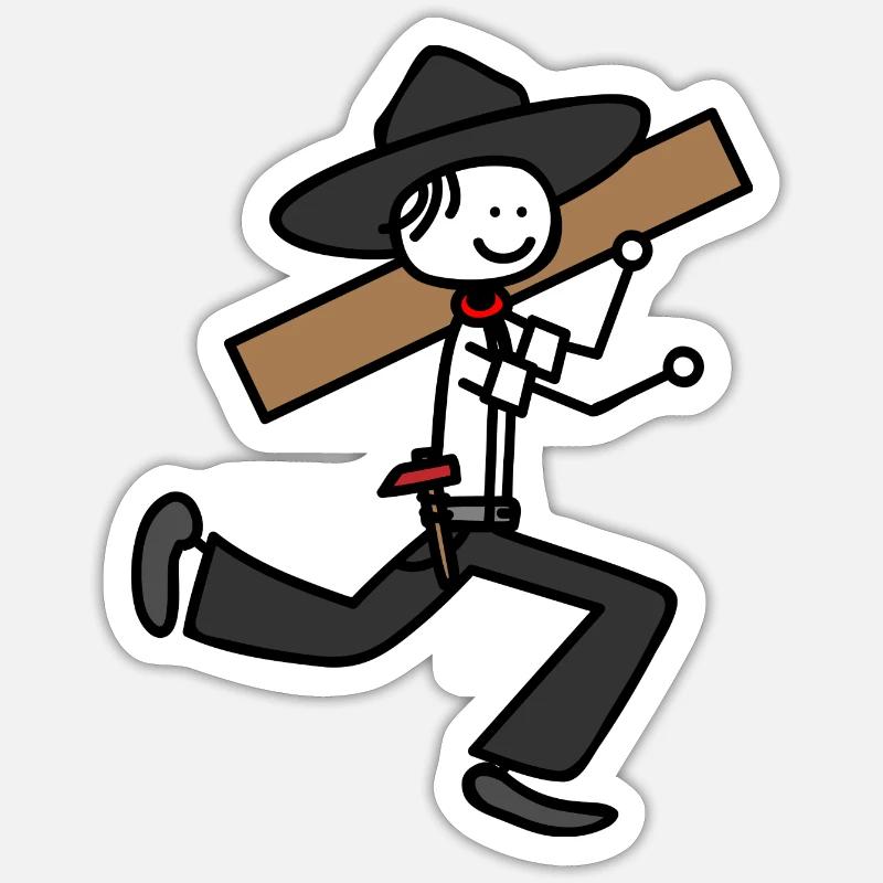 Sticker taille S (10 x 10 cm) - 