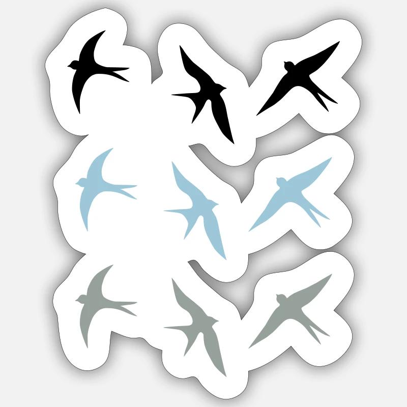 Sticker Größe S (10 x 10 cm) - 