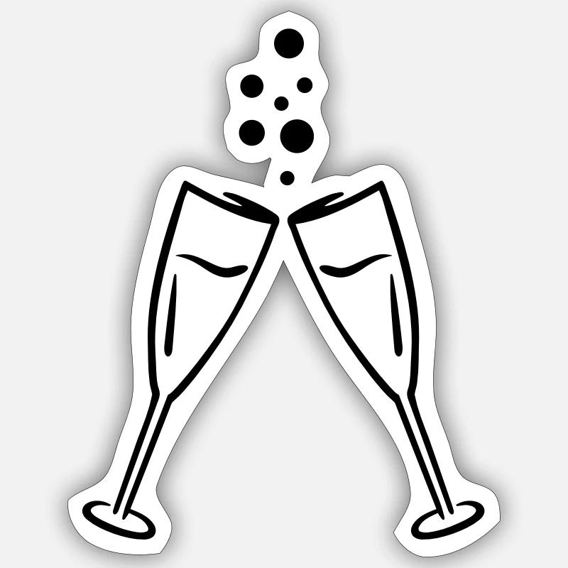 Sticker size S (10 x 10 cm) - 