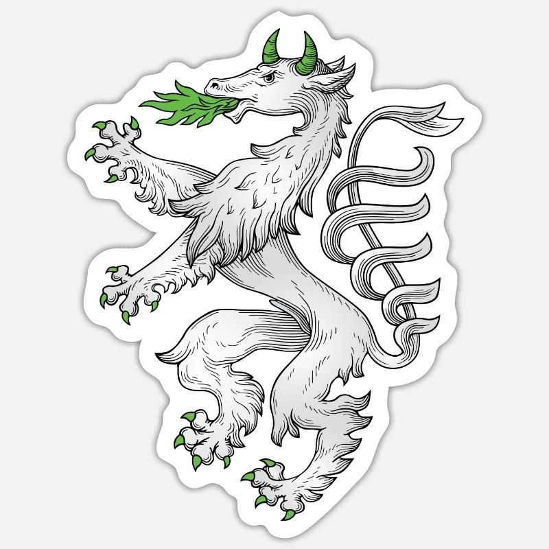 Styria - Sticker size S (10 x 10 cm) - white matte