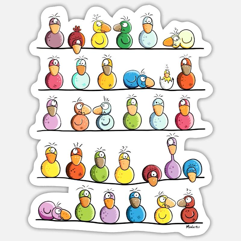 Sticker size S (10 x 10 cm) - 