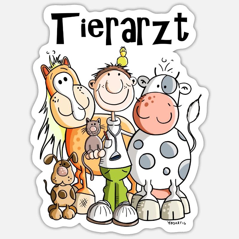 Sticker Größe S (10 x 10 cm) - 