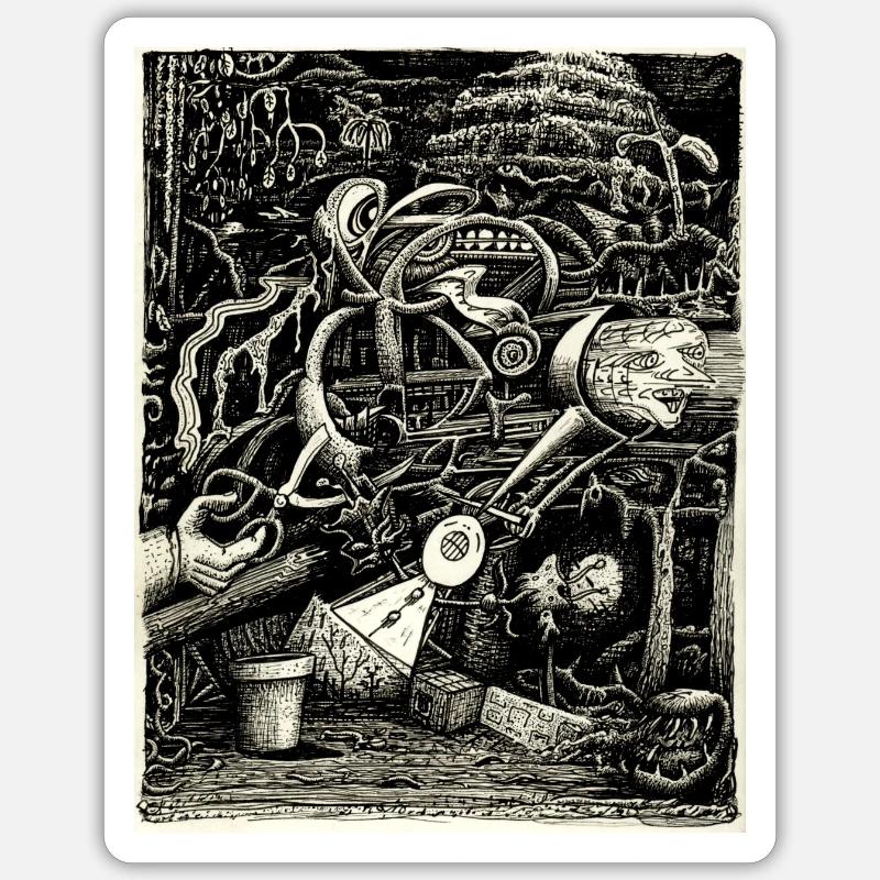 Sticker size S (10 x 10 cm) - 