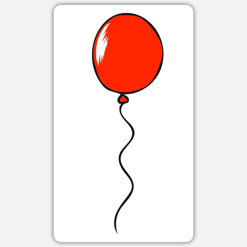 balloon Sticker size S (10 x 10 cm)