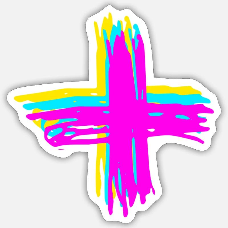 Sticker Größe S (10 x 10 cm) - 