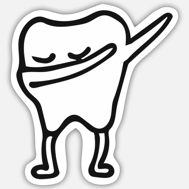 Sticker Größe S (10 x 10 cm) - 