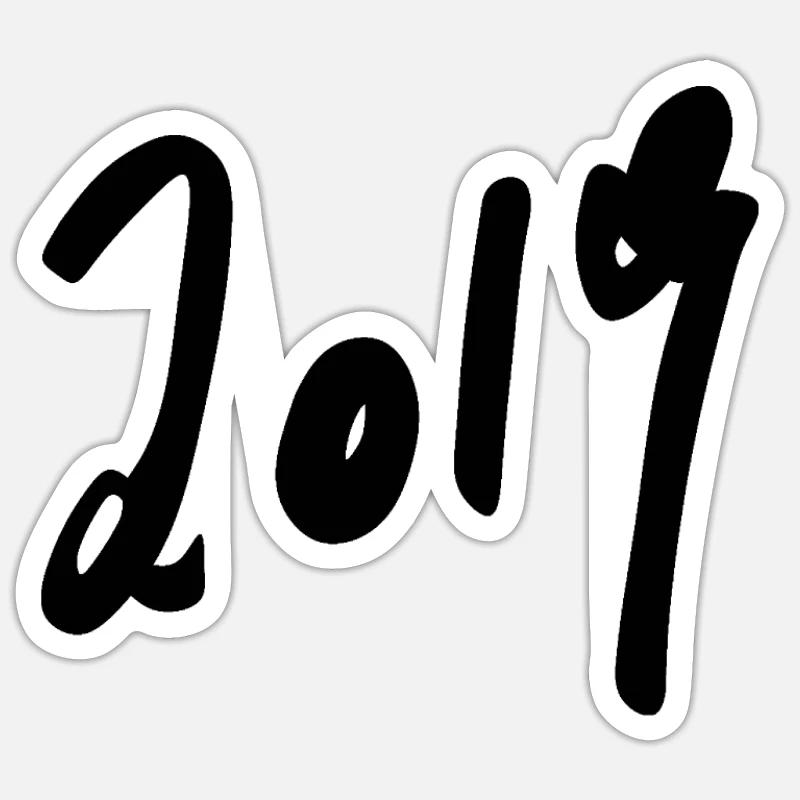 2019 Sticker size S (10 x 10 cm)