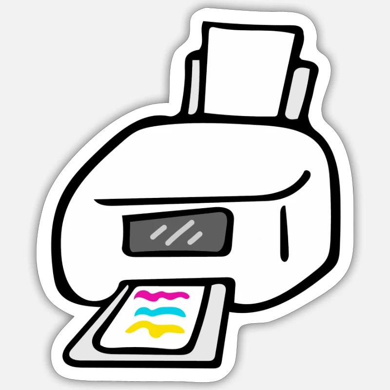 printer Sticker size S (10 x 10 cm)