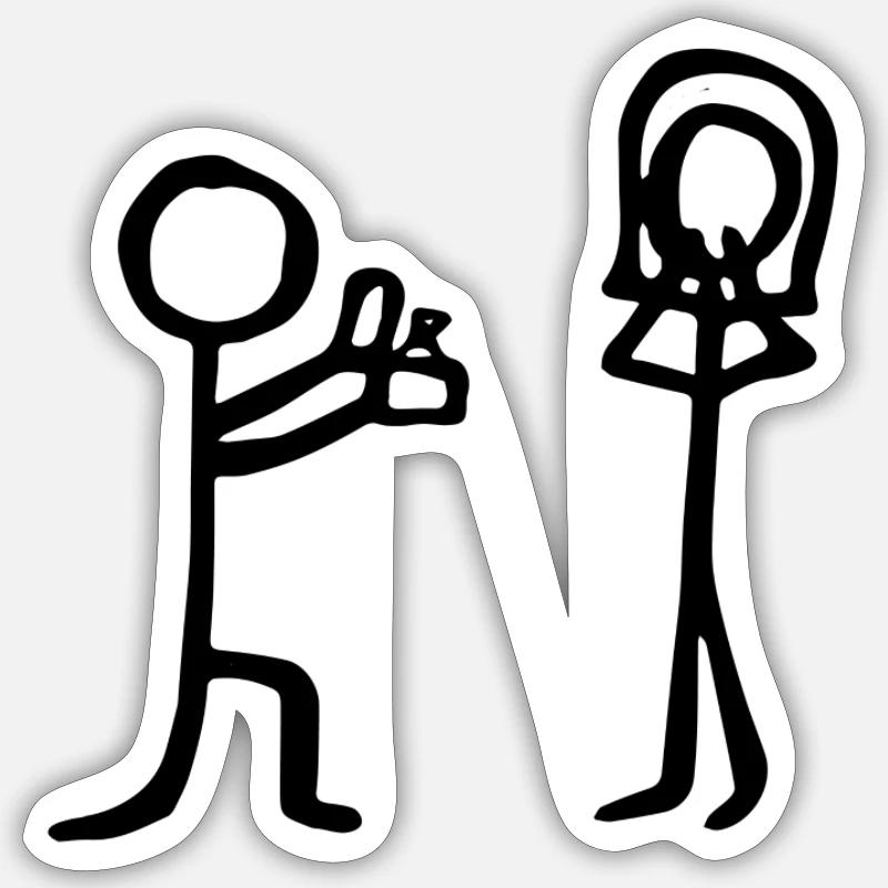 Sticker size S (10 x 10 cm) - 