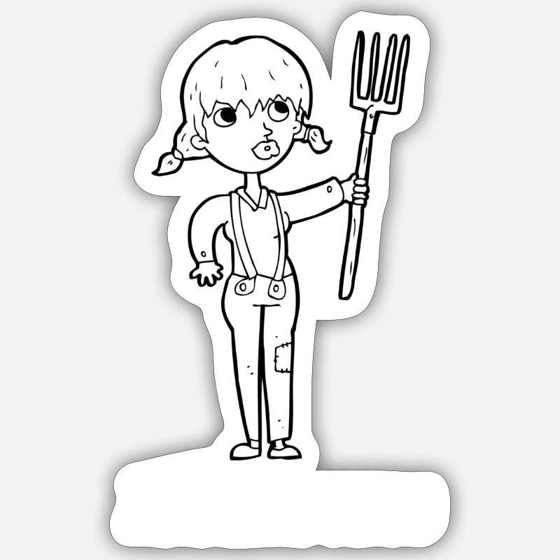 Sticker Größe S (10 x 10 cm) - 