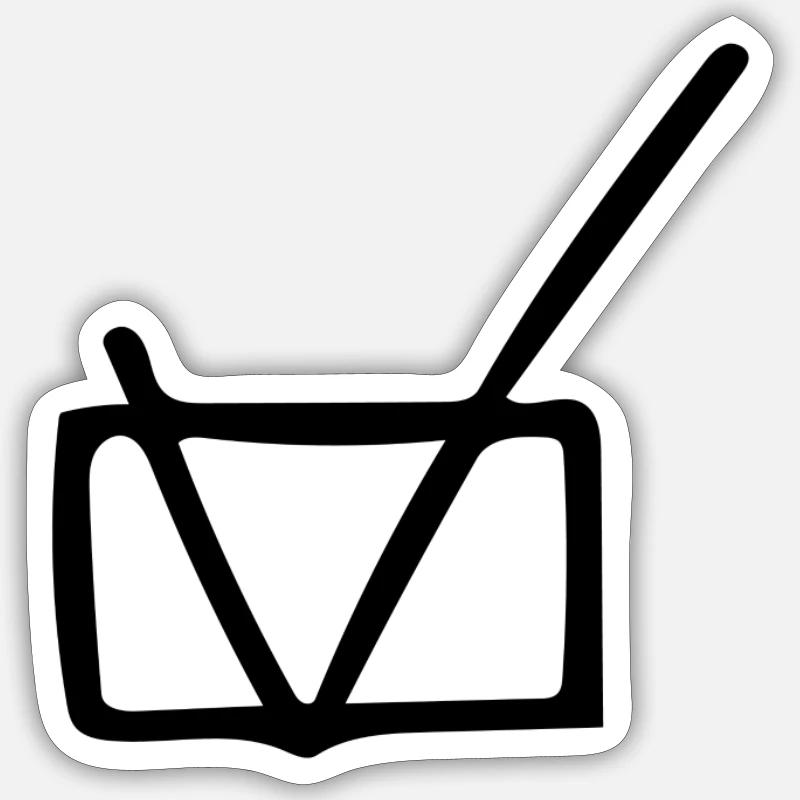 Sticker size S (10 x 10 cm) - 