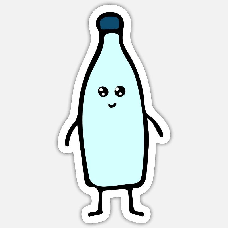 Flasche Sticker Größe S (10 x 10 cm)