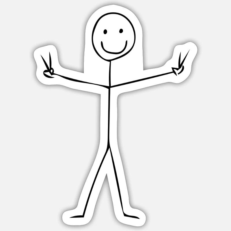 Sticker Größe S (10 x 10 cm) - 