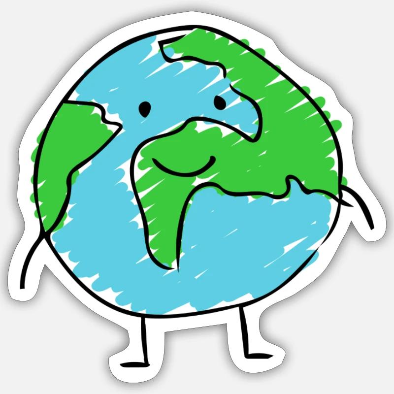 Sticker taille S (10 x 10 cm) - 