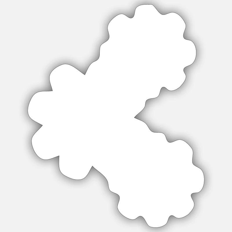 Gears that interlock Sticker size S (10 x 10 cm)