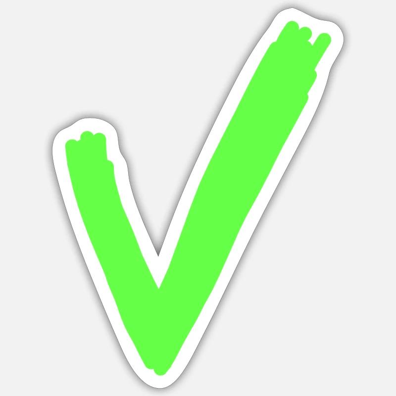 checkmark Sticker size S (10 x 10 cm)