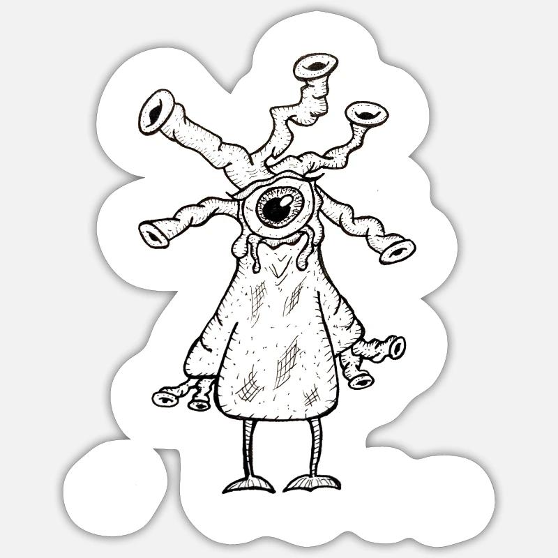 Sticker Größe S (10 x 10 cm) -