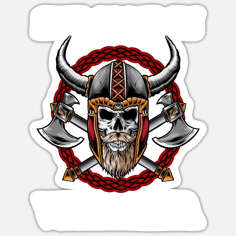 Mitologia vichinga Valhalla Adesivo