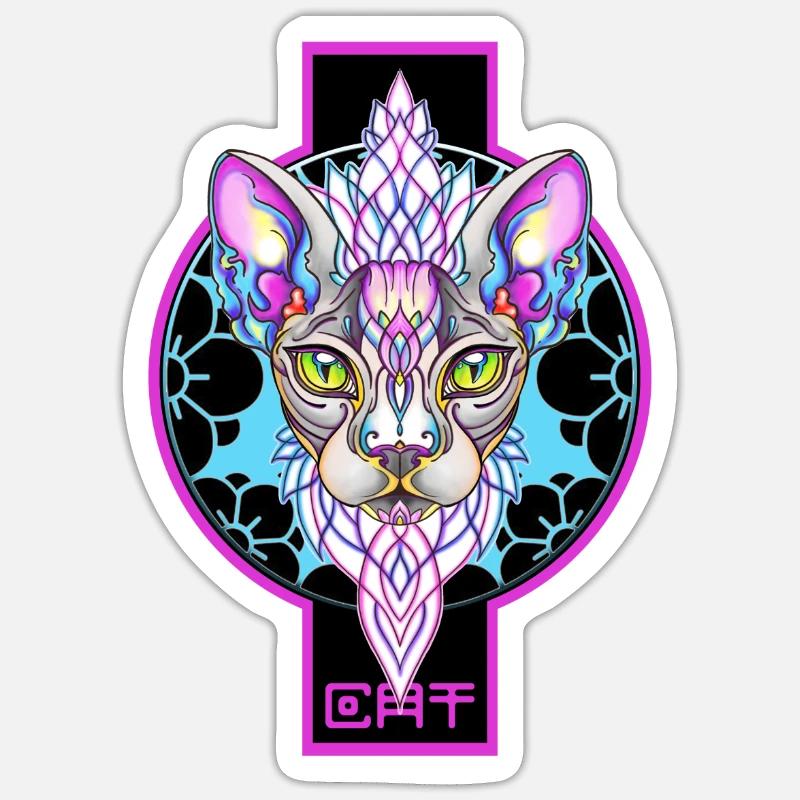 Sticker taille S (10 x 10 cm) - 