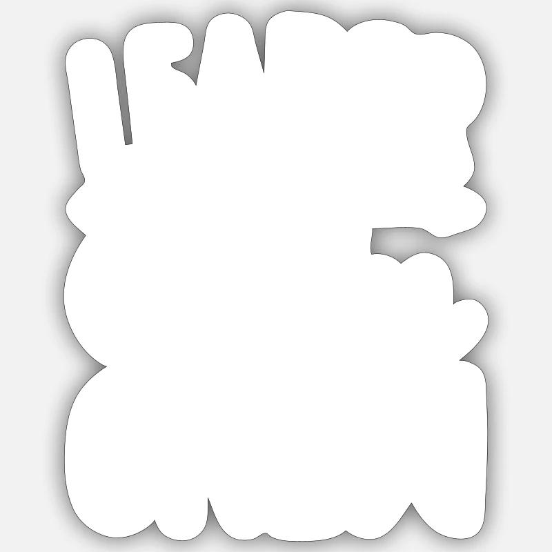 Sticker size S (10 x 10 cm) - 