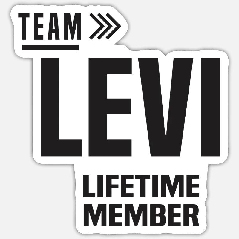 Levi Sticker size S (10 x 10 cm)