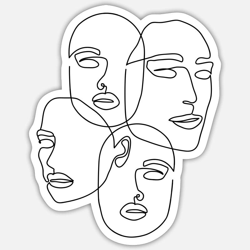 Sticker taille S (10 x 10 cm) - 