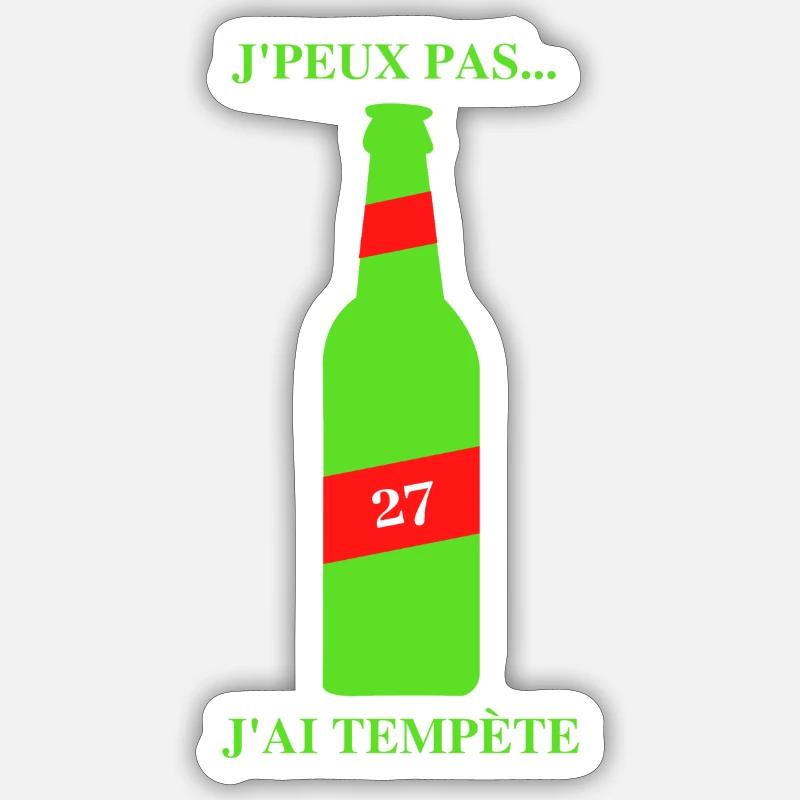 Tempête de GET Sticker taille S (10 x 10 cm)