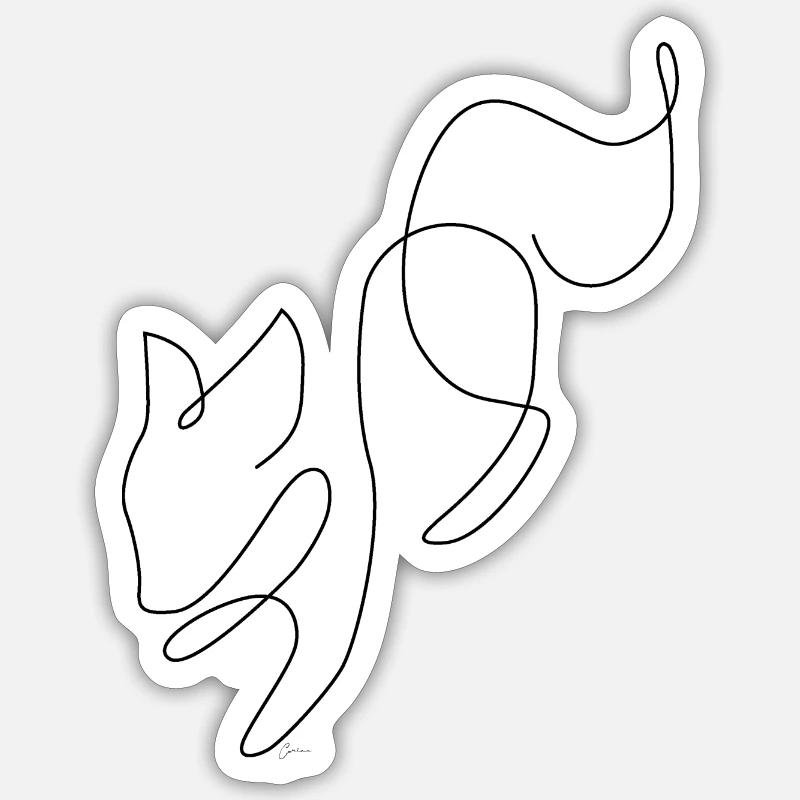Sticker Größe S (10 x 10 cm) - 