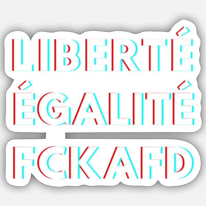 FCKAFD Sticker Größe S (10 x 10 cm)