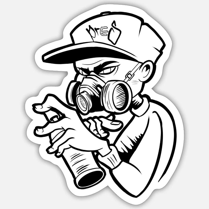 Sticker size S (10 x 10 cm) - 