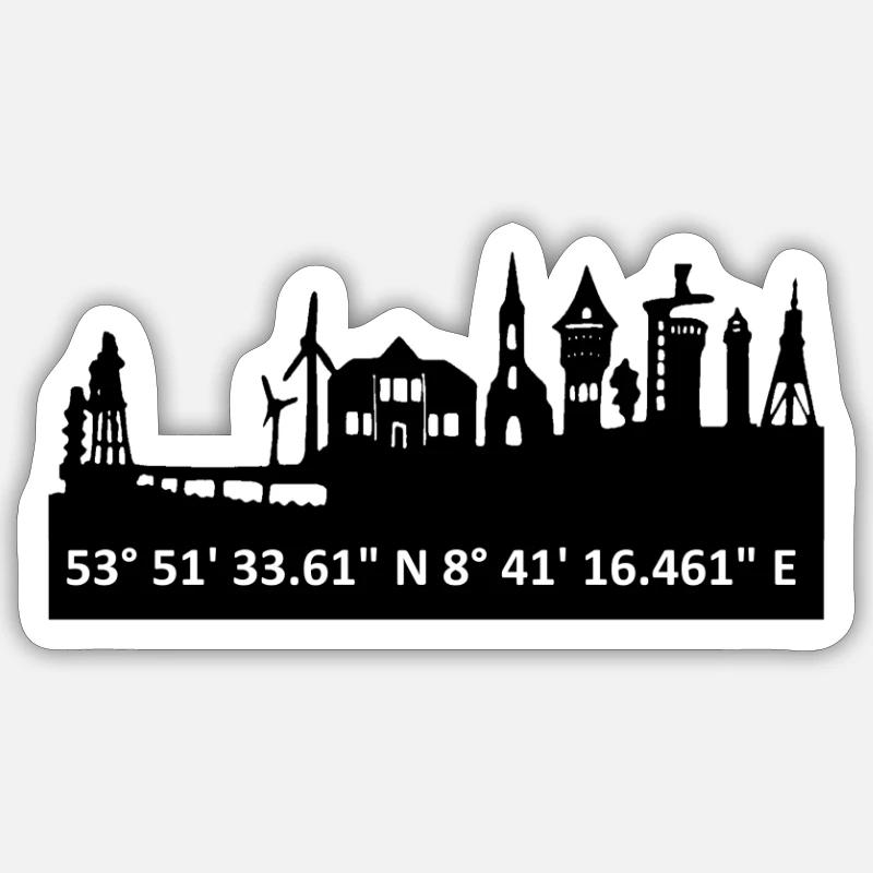Sticker Größe S (10 x 10 cm) - 