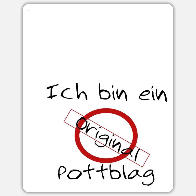 orginal pottblag Sticker Größe S (10 x 10 cm)