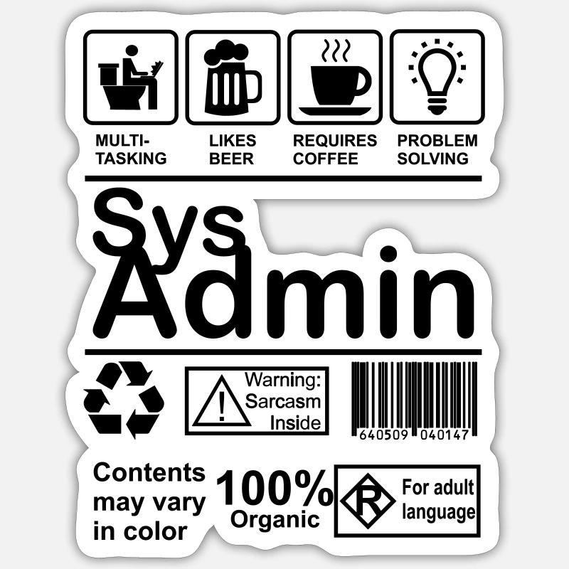 Sticker Größe S (10 x 10 cm) - 