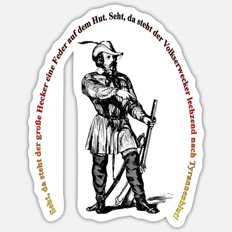 Sticker Größe S (10 x 10 cm) - 