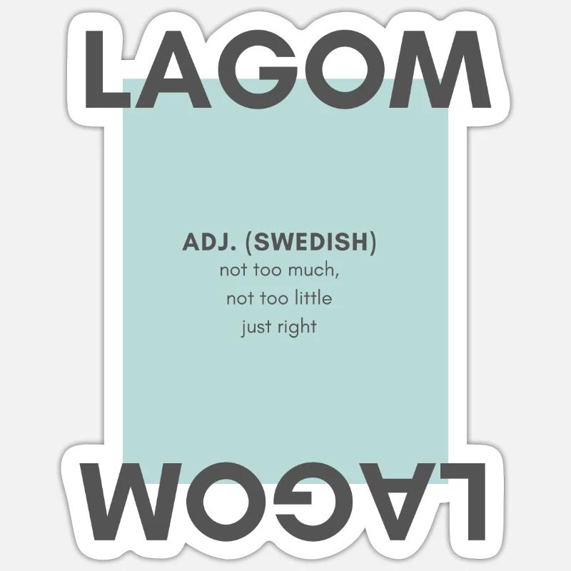 Right! Sticker size S (10 x 10 cm)