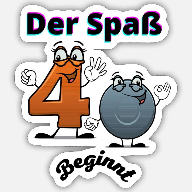 Sticker Größe S (10 x 10 cm) - 