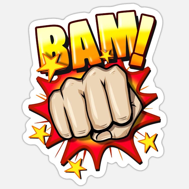 Sticker taille S (10 x 10 cm) - 