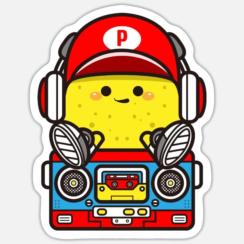 Sticker taille S (10 x 10 cm) - 