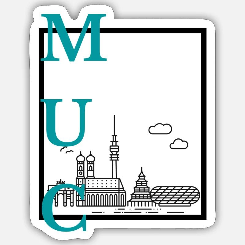 Sticker Größe S (10 x 10 cm) - 