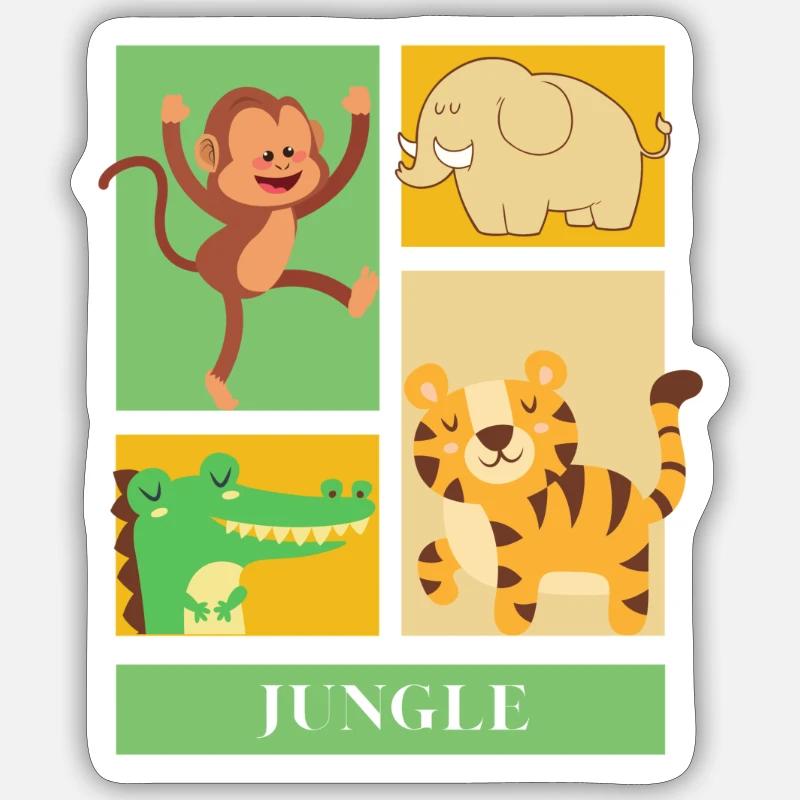 Sticker Größe S (10 x 10 cm) - 