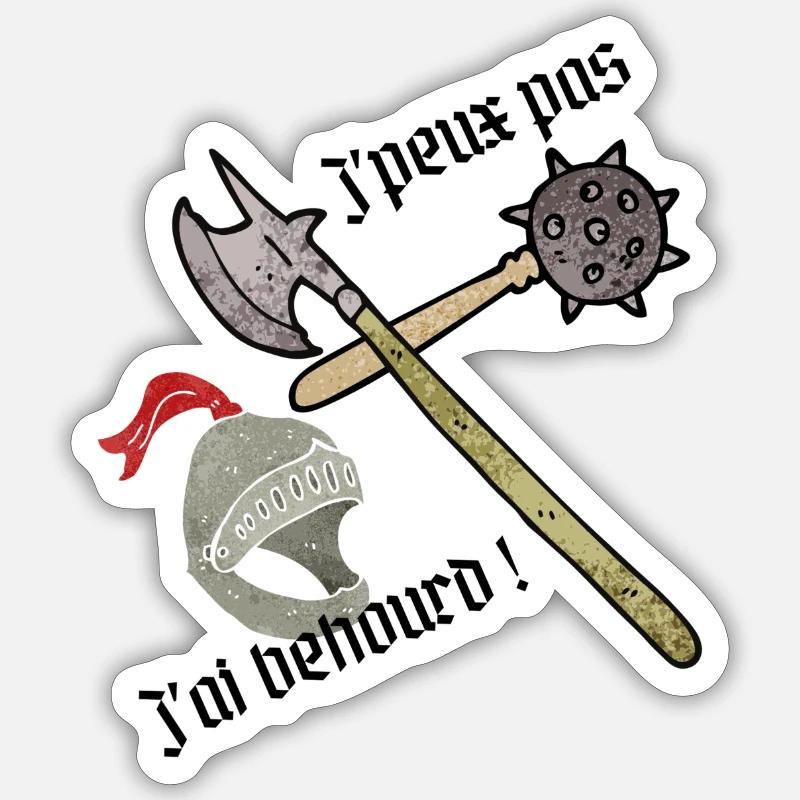 Sticker taille S (10 x 10 cm) - 