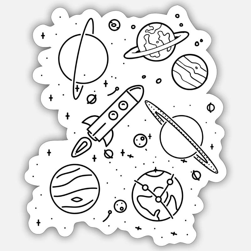Sticker Größe S (10 x 10 cm) - 