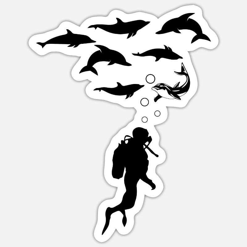 Sticker Größe S (10 x 10 cm) - 