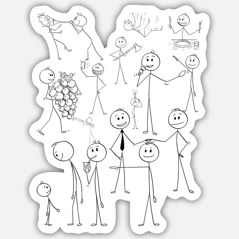 Sticker size S (10 x 10 cm) - 