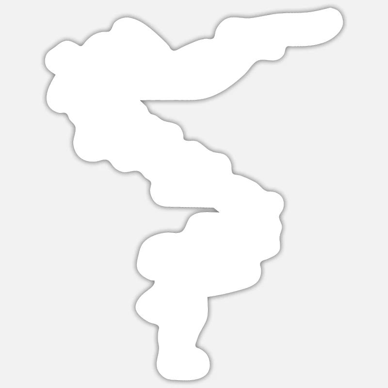 Sticker taille S (10 x 10 cm) - 