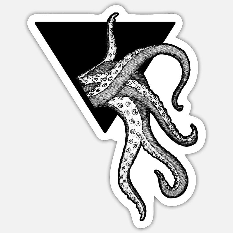 Calmar Sticker taille S (10 x 10 cm)