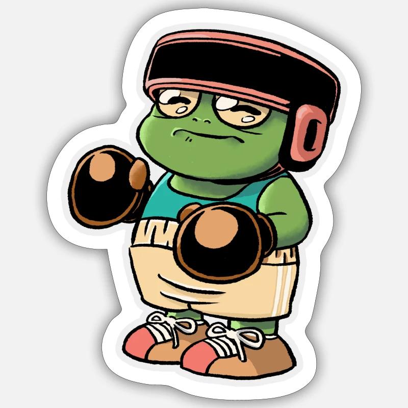 Haudrauf - Sticker Größe S (10 x 10 cm) - Mattweiß