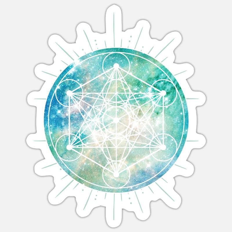 Celtic SYMBOLS - Metatron - Celts - Sticker size S (10 x 10 cm) - white matte