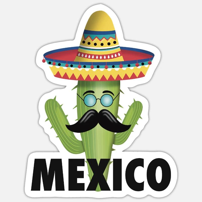 Mexique Sticker taille S (10 x 10 cm)